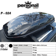 PERSONP-024 Car Roof Box PC Material (XL Size 480L) Glossy Color Slim Cargo Roofbox Carrier.Kotak Bumbung Kereta