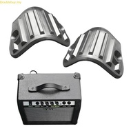 Doublebuy 8Pcs Black Plastic Guitar AMP Speaker Cabinet Corner Protector Recplacement Amplifier Rounded Right Angle for