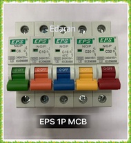 READY STOCK  [6 - 63A] EPS 1POLE 2POLE 3POLE MCB 6KA