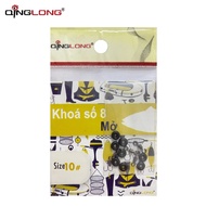 [2-Blister Set] Open number 8 lock, QingLong open mani lock number 8 (Lock number 9)