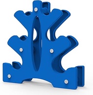 Portzon Dumbbell Rack - Hand Weight Set Tree - Designed to Hold Neoprene Dumbbells - One Pair Each (