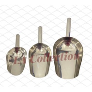 Stainless Steel Ice Cube Scoop Flour Scoop Stainless Steel Coffee Scoop/