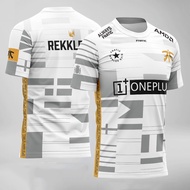 LOL CSGO E-Sports Player Jerseys Uniform Team Fnatic Game Tshirt Customized ID Fans T Shirt Men Wome