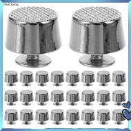 50 Pcs Purses Decorative Leather Rivets Feet for Bottom 1.20X1.20X0.70CM Silver