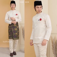 BAJU MELAYU SLIM FIT NUDE SKIN | BAJU MELAYU SLIM FIT NUDE CREAM | BAJU MELAYU NEW ARRIVAL | BAJU ME