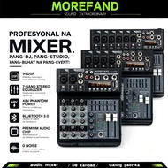 USB Sound Mixer Audio Mixer Amplifier Mixer 4/6/8-Channel audio mixer with equalizer