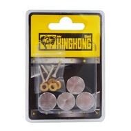 หมุดเหล็กหัวตัดยึดกระจก ไจแอ้นท์ คิงคอง SKG45CBW-1W