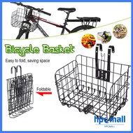 Foldable Bicycle Basket Bike Front Carrier Bicycle Front Basket and Rear Basket