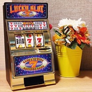< Xiangyi Toys > Slot Machine Golden Casino Version Money Bank 777 Mazai Table Vending 13-1107 Safet