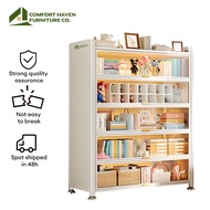 Comfort Haven Furniture Co. Kitchen Organizer With Dustproof Doors Storage Rack 3-6 Layer (80-185cm)