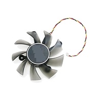 MAHIE New 75MM 3PIN R128015BH GT 740 640 GPU Fan，Fit for ASUS GT 720 730 740 GT 620 630 640 Graphics