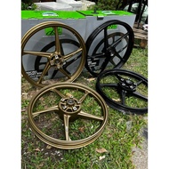 AJI RACING NEW MODEL 500 VARIO LC135 Y125 LCV8 Y15/Y16 G500 SPORT RIM Y15ZR Y16ZR