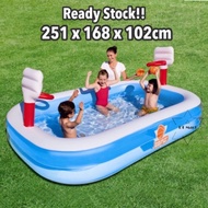 Bestway swimming pool basketball Pool Inflatable Swimming pool kids outdoor water pool