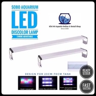 KFEI89 Osean Master X Sobo Aquarium Led Super Bright Light Lamp Discolor / Blue White Led 鱼缸灯 Lampu 