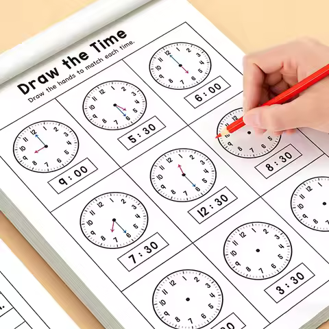 Math Clock Time Practice Book, Engaging Mathematical Literature, Books That Teach about Time, Arithm
