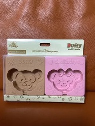 （現貨）Hong Kong Disneyland Duffy and Friends Duffy ShellieMay  Popsicle Mold Set of 2 迪士尼 達菲 Duffy 雪莉玫