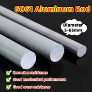 6061 Aluminum Rod Solid Aluminum Alloy Rod Hard Round Rod Lathe Hardware Parts