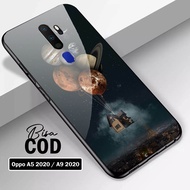 Softcase Glass Kaca Oppo A5 2020 A9 2020 - K299 - Casing For Type Oppo A5 2020 A9 2020 - Case Oppo Karakter - Kesing Oppo A5 2020 A9 2020 - Case Oppo A5 2020 A9 2020 - Softcase Oppo A5 2020 A9 2020 - Pelindung Hp Oppo A5 2020 A9 2020