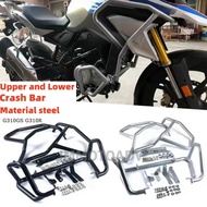 Upper & Lower Crash Bar Engine Guard Bumper Frame Protector for Bmw G310Gs g 310Gs G310 Gs 2017-2018