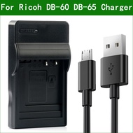 DB-60 DB-65 BJ-6 Camera Battery Charger for Ricoh Caplio R3 R30 R4 R40 R5 G600 G700 G800 GX200 GX100