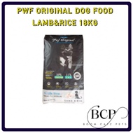 PWF Original Dog Food Lamb & Rice 18kg