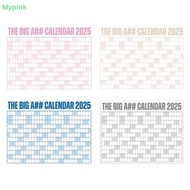 Mypink Wall Calendar 2025 Large Dry Erase Calendar For Wall, 1 Yearly Family Calendar Planner, Use J