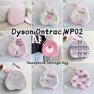 READY STOCK For Dyson Ontrac WP02 Headphone Case Anti-fall Cartoon Series Earpads Storage Bag Headse