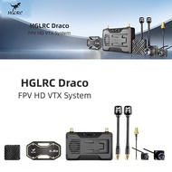 HGLRC Draco Digital VTX System 5.8GHz 1W Power 1080P 60fps 15km Range 60ms Latency Dual Antenna for 