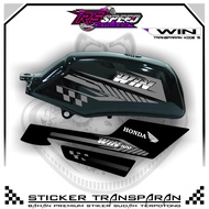 WIN Striping Variations of TRANSPARENT WIN Stickers CODE F.15 PREMIUM MATERIAL