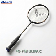 VICTOR THRUSTER F 隼 Raket badminton gentian karbon penuh 26-30LBS