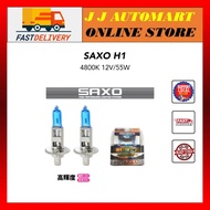 SAXO 4800K H1 White Halogen Bulb