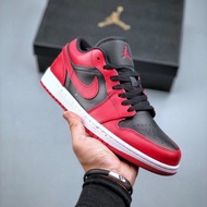 Aj1 Low AJ1 Basketball Shoes Men Sneakers Shoes Women Black Red