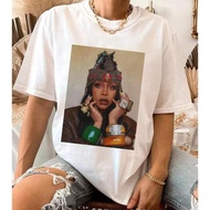 【Cod】 Retro Erykah Badu Country Music Shirt Gift For Men Women Unisex T-Shirt Cotton Crewneck Cotton