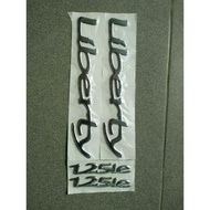 Piagio Libertyi125ie stamp set