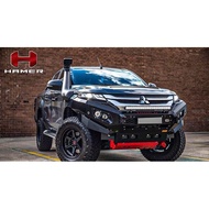 TRITON ADVENTURE TRITON ATHLETE HAMER FRONT BULL BAR KING SERIES STEEL BAR REAR BULL BAR