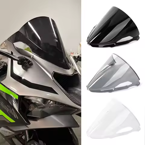 New For Kawasaki NINJA ZX-6R Ninja ZX6R ZX 6R 2024 Motorcycle Windscreen Anti-Scratch Screen Scooter