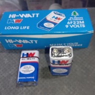 NEW baterai 9 volt eveready kotak EVEREADY per 1pcs - HW