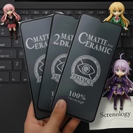 REDMI XIAOMI Anti Spy Privacy Matte (Ceramic) Redmi A1 A2 S2 3/3S/3X 4A 4X 5 5A 5X Plus 6 6A 7 7A 8 