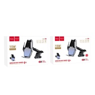 [SG] Hoco S14 Surpass Car Wireless Charger for Dashboard and Air Outlet [Evergreen Stationery]