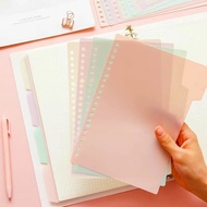 4sheets PP Index Dividers Loose-Leaf Page Binder
