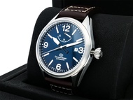 [TimeYourTime] Orient Star RE-AU0204L00B Sports Automatic Brown Leather Blue Analog Men's Watch RE-AU0204L