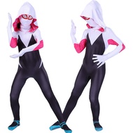 gwen stacy costume Gwen Spider Man costume kids women Spider Man Jumpsuit gwen stacy cosplay