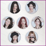 HT BABYMONSTER Tinplate Badge FOREVER Album ASA RAMI Mirror Keychain Bags Pendant Accessories HT