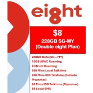 Eight Telecom $8 / $11.80 / 14.80 5G Plan/$18 5G Plan Renewal
