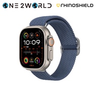 RhinoShield Braided Band for Apple Watch Series Ultra 2 / Ultra / 9/8 / 7 / SE / 3 [42/44 / 45 / 49mm &amp; 38/40 / 41mm] [Apple Watch Strap]