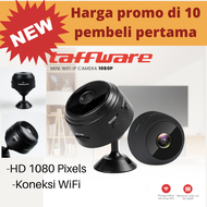 CCTV Mini Taffware Mini WiFi IP Camera CCTV 1080P - A9 - BLACK