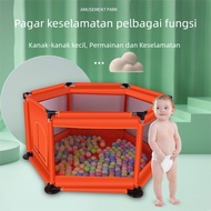 (Barang Sedia) Pagar Rambatan Bayi 0-2 Tahun | Pagar Mainan Kain Kolam Bola Laut Dalaman Rumah