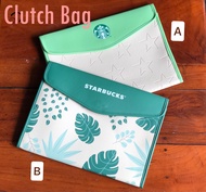 Starbucks Clutch Bag สตาร์บัคส์ กระเป๋า คลัท ของแท้ 100%