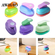[AWHAO] Paper Punch for Crafting DIY for Kids Versatile 7cm Craft Punch Paper Puncher