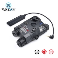 WADSN PEQ-15 ตัวชี้เลเซอร์ LA-5C สีแดง สีเขียว เลเซอร์สีฟ้า IR สีขาว ไฟฉายกลางแจ้งตั้งแคมป์เดินป่ายุ